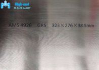 宇宙航空38.5mmの正方形の金属板Ams 4928のチタニウムGr5 TI6AL4V