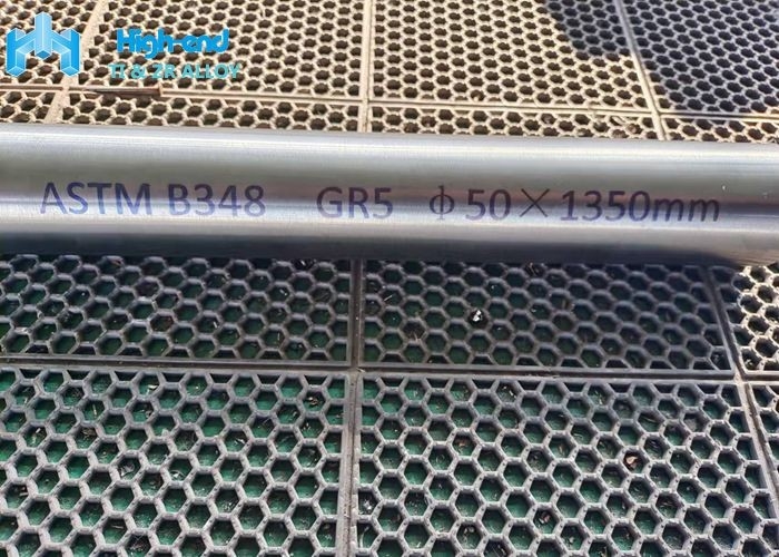 化学工業のチタニウムの丸棒の等級6Al4V Dia 50mm