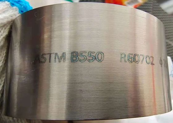 Zr 60702のジルコニウムの鍛造材リングASTM B550継ぎ目が無い転がされたリング